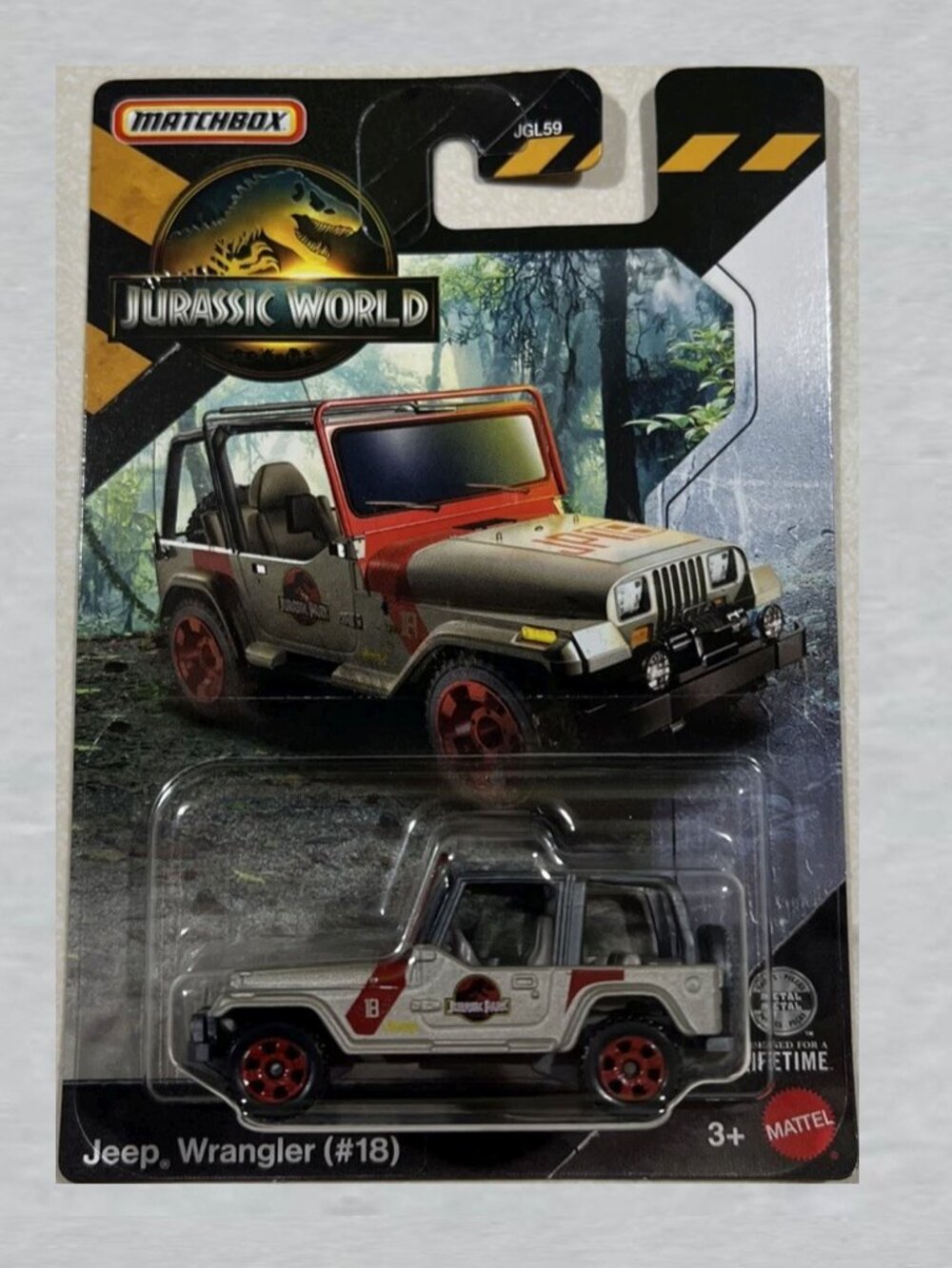 Matchbox Jeep Wrangler #18 GREY